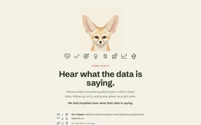 Screenshot of V18 · Listening portrait